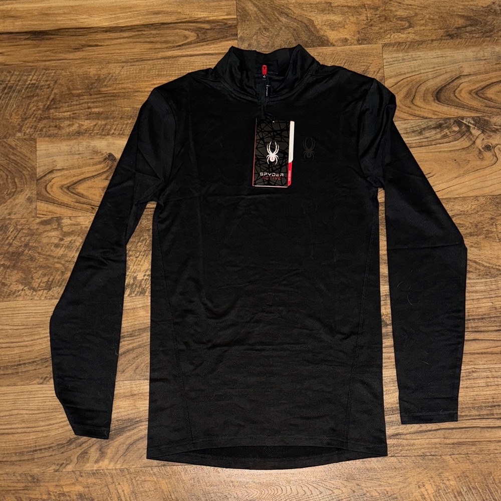 NWT Spyder performance/active quarter zip. Men’s small.